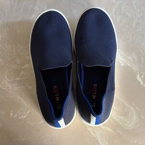 Rothys kids navy sneakers
